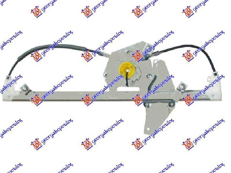 FR.WINDOW REGUL. 5D ELECT. (W/O MOTOR)