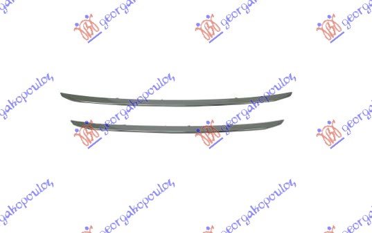 GRILLE MOULDING CHROME (SET 2PCS)