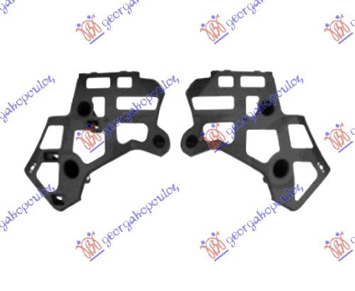 REAR BUMPER BRACKET PLASTIC (SET)