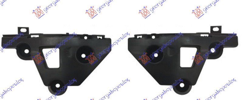 RR BUMPER BRACKET S.W. OUT PLASTIC (SET)