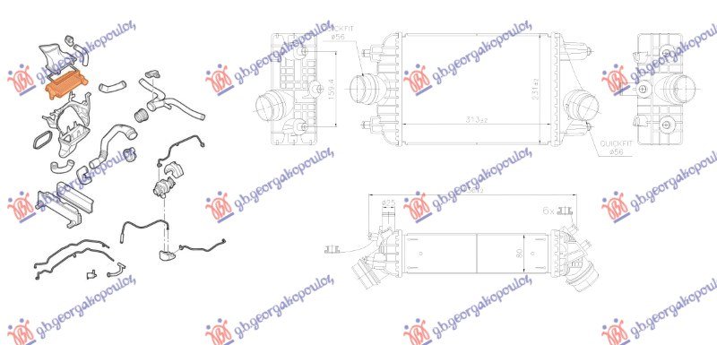 HL. INTERKULERA 3.8 BEN DESNO 313x231x80