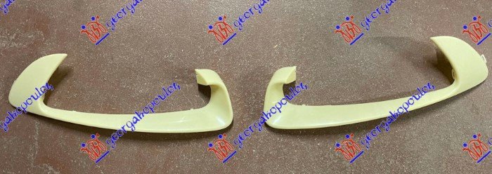 BUMPER SIDE GRILLE FRAME GRAY (SET)