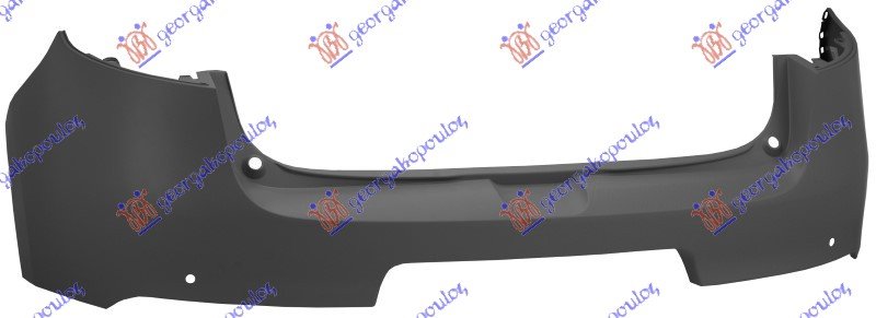 REAR BUMPER PRIMED (W/2 PDS)