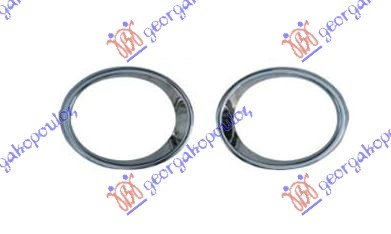 FOG LAMP FRAME CHROME (SET)