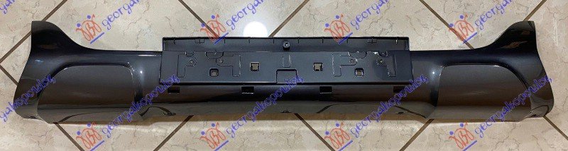 FRONT BUMPER MOULDING LOWER BLACK