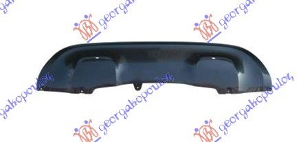 REAR BUMPER MOULDING LOWER BLACK