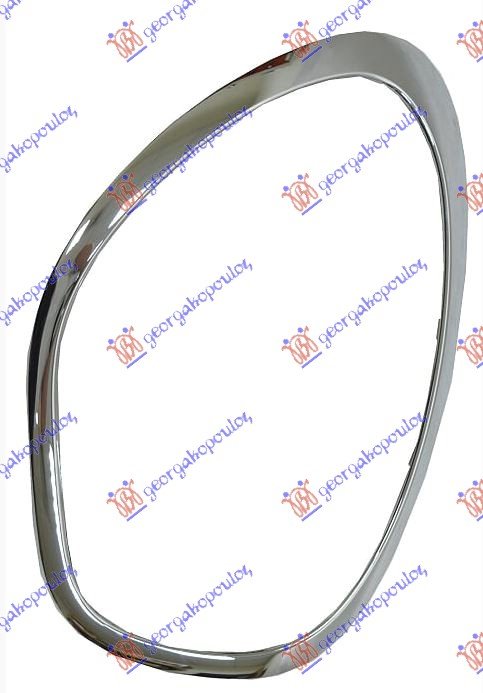 HEAD LAMP FRAME CHROME