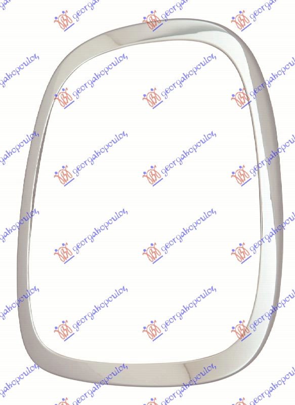 TAIL LAMP FRAME CHROME
