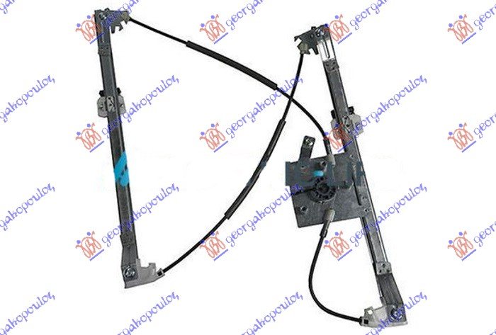 PODIZAC PREDNJEG PROZORA ELEKTRICNI (BEZ MOTORA)