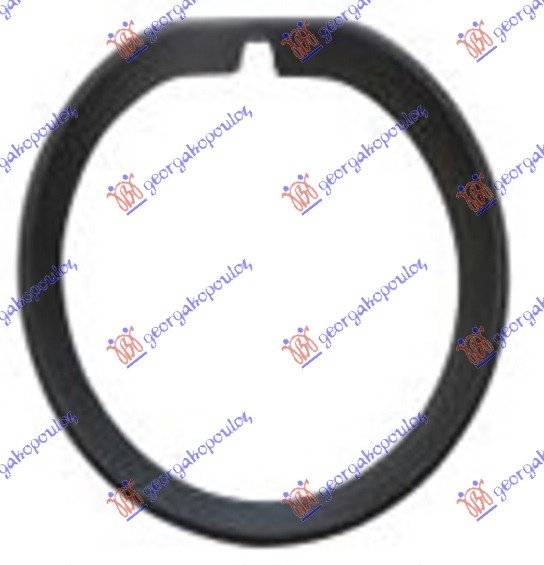 FOG LAMP FRAME BLACK