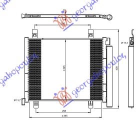 CONDENSER 1.0i -12V (44.7x33.7x1.6)