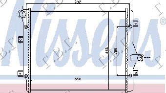 RADIATOR 2.0 TFSi - 2.0 Tdi (650x450)