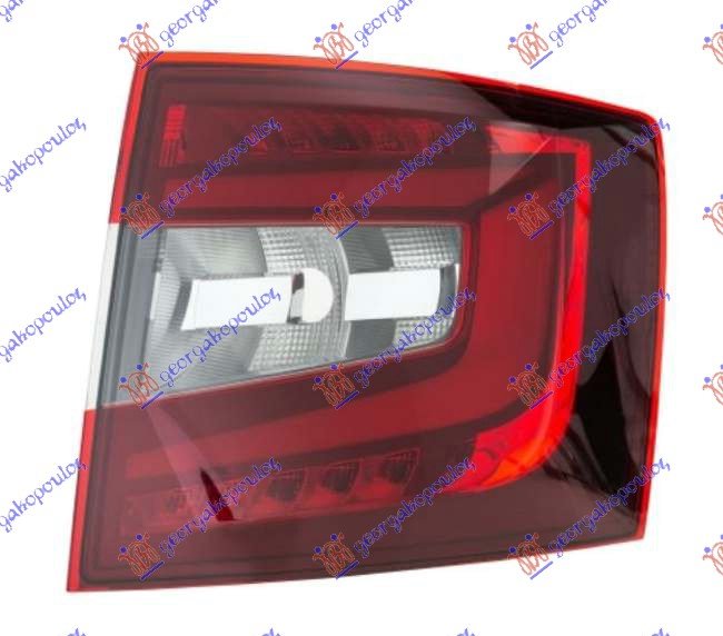 STOP LAMPA CELA LED KARAVAN (HELLA)