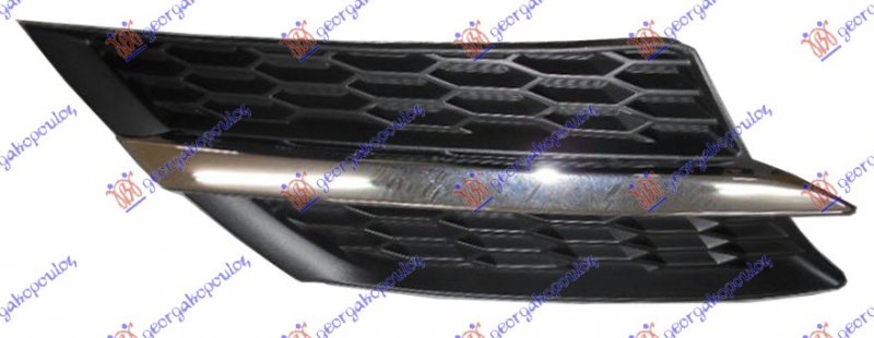 GRILLE SIDE BLACK WITH CHROME