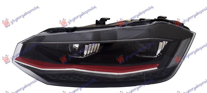 FAR LED (CRVENA LAJSNA) (VALEO TIP) (GTI) (TYC)
