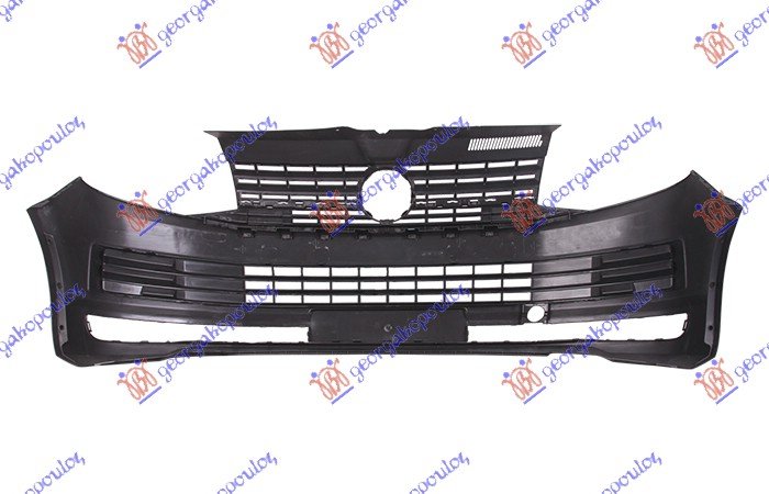 FRONT BUMPER MAT-BLACK (W/GRILLE) (EUROP