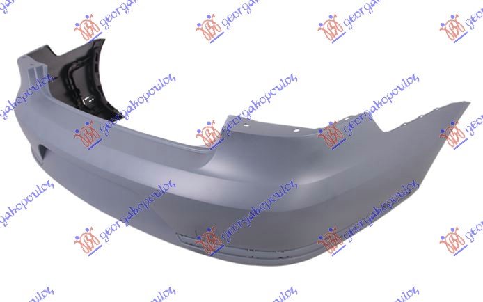 REAR BUMPER SEDAN PRIMED