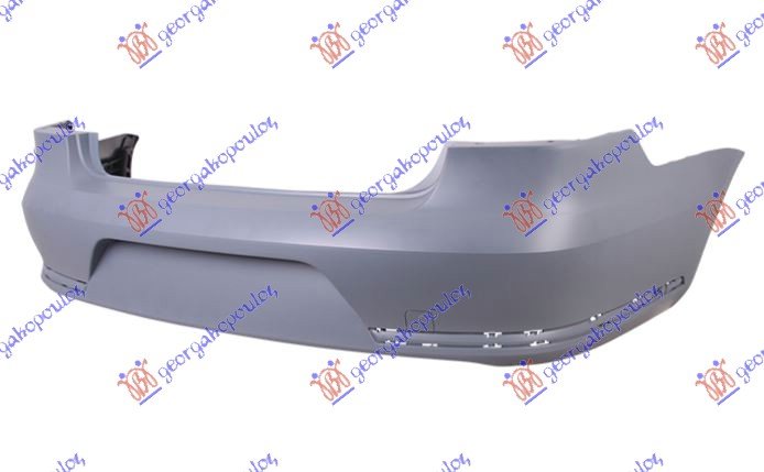 REAR BUMPER SEDAN PRIMED