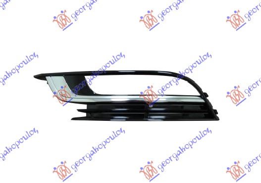 FR. BUMPER SIDE GRILLE (W/CHROME)