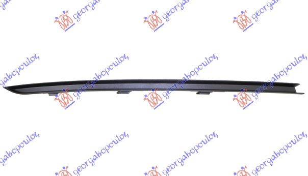 FR. BUMPER SIDE MOULDING BLACK