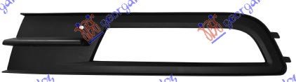 FR. BUMPER GRILLE BLACK (W/F.L.HO)