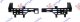 REAR BUMPER REINFORCEMENT (SET) (THALIA)