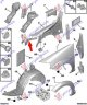 HEAD LAMP PANEL STEEL UPPER