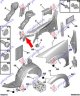 HEAD LAMP PANEL STEEL UPPER