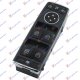 DOOR/MIRROR SWITCH FRONT BLACK (3pin)