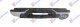 REAR BUMPER CHROME WITH BUMPER STAYS