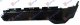 REAR BUMPER SIDE BRACKET PLASTIC