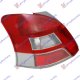 TAIL LAMP 09- (CLEAR/RED) LED (E)