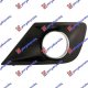 FR. BUMPER SIDE GRILLE 10- (W/CHR.F.L.H