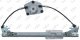 REAR WINDOW REGULATOR ELEC (W/O MOTOR)