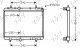 RADIATOR PET-DSL (38x55x1,8)W/FAN HOLDER