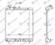 HLADNJAK MOTORA 1.1 12V (+/-AC) (41x39.5) (NRF)