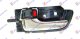 DOOR HANDLE FR/RR INNER CHR/BLACK