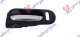 DOOR HANDLE FRONT INNER CHR/BLACK