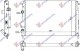 HLADNJAK MOTORA 1.6 BENZIN / 1.5 DCI (+AC) (58.5x41.5x34) (NRF)