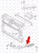 HEAD LAMP BRACKET PLASTIC