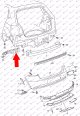 RR BUMPER BRACKET PLASTIC