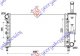 HLADNJAK MOTORA 1.2 8V/16V 03- (58x31.7x18) (VALEO TIP) (MARELLI)