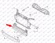 FRONT BUMPER REINFORCEMENT METALIC