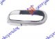 DOOR HANDLE FR/RR INNER SILV/BLACK