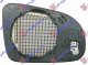 DOOR MIRROR GLASS ELECT HEATED