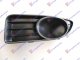 FR. BUMPER SIDE GRILLE W/OF.L.HOLES BLAC