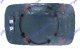 DOOR MIRROR GLASS BLUE HEATED