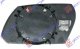 DOOR MIRROR GLASS ELECTR. HEATED -03
