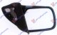 DOOR MIRROR OUTTER ELETRICAL BLACK
