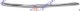 FR. BUMPER GRILLE MOULD. CHROME 07-